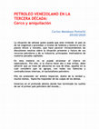 Research paper thumbnail of PETROLEO VENEZOLANO EN LA TERCERA DÉCADA