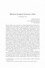 Research paper thumbnail of Riflessioni sul rapporto fra persona e diritto