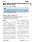Research paper thumbnail of Multiscale Modelling and Analysis of Collective Decision Making in Swarm Robotics