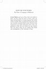 PDF) Show Me Your Words: The Power of Language in Bollywood