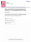 Research paper thumbnail of Sara Asu Schroer - Jakob von Uexküll: The Concept of Umwelt and its Potentials for an Anthropology Beyond the Human
