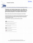 Research paper thumbnail of Yoxon, B., Grasso, M.T., Karampampas, S., Temple, L., (2019) "Prejudice and Relative Deprivation: The Effects of Self-Referenced Relative Deprivation on Generalized Prejudice in European Democracies" European Societies
