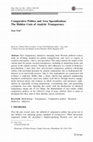 Research paper thumbnail of Comparative Politics and Area Specialization: The Hidden Costs of Analytic Transparency