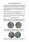 Research paper thumbnail of THE NAMES OF GAMES ON PROVINCIAL COINS