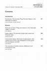 Research paper thumbnail of The Surviving Thing: Personal Objects in the Aftermath of Violence (Special Issue ToC)