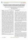Research paper thumbnail of CHALLENGES OF ONLINE DATABASE SEARCHING AMONG MEDICAL STUDENTS OF KADUNA STATE UNIVERSITY, KADUNA-NIGERIA 1Adamu Ismaila, 2 Mustapha AbubakarJumare, 3AbubakarAbdulkareem