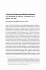 Research paper thumbnail of A Historical Perspective on Resilient Urbanism. The 'Sociobiology of Cities' and 'Ecosystem Urbs' in Belgium, 1900-1980