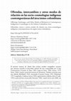 Research paper thumbnail of Ofrendas, intercambios y otros modos de relación en las socio-cosmologías indígenas contemporáneas del área istmo-colombiana