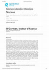 Research paper thumbnail of O’Gorman, lecteur d’Acosta