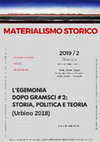 Research paper thumbnail of "Materialismo Storico" 2/2019 (VII): L’egemonia dopo Gramsci # 2: storia, politica e teoria (Urbino 2018)