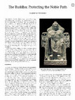 Research paper thumbnail of Bautze Picron 2020 The Buddha Protecting the noble Path