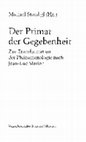 Research paper thumbnail of Eine andere Beziehung, eine andere Offenbarung: Berührungspunkte zwischen Jean-Luc Marion und der islamischen Philosophie