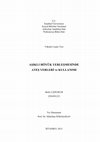 Research paper thumbnail of AŞIKLI HÖYÜK YERLEŞMESİNDE ATEŞ YERLERİ ve KULLANIMI / FIRE INSTALLATIONS and THEIR USE IN AŞIKLI HÖYÜK