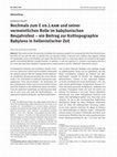 Research paper thumbnail of 2021 [2020] Nochmals zum é ud.1.kam und seiner vermeintlichen Rolle im babylonischen Neujahrsfest – ein Beitrag zur Kulttopographie Babylons in hellenistischer Zeit
