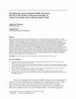 Research paper thumbnail of Strengthening Community-Based Health and Human Services in the Shadow of Structural Inequality: A Critical Case Study of the Collective Impact Model