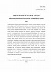 Research paper thumbnail of EDMUND HUSSERL’İN APAÇIKLIK ANLAYIŞI 
Psikolojizm Eleştirisindeki Önyargılarda Apaçıklığa Karşı Tutumu  GAYE KARALAR