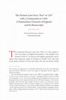 Research paper thumbnail of The 'Durham Latin Prose "Brut"' to 1347 with a Continuation to 1348: A Nationalistic Chronicle of England and its Manuscripts
