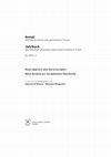 Research paper thumbnail of Nuovi approcci alla storia d'Europa: dall'età moderna al XX secolo