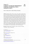 Research paper thumbnail of Critically assessing the methodological challenges of exploring Chinese immigrant fathers