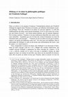 Research paper thumbnail of Bildung et vie dans la philosophie politique de Friedrich Schlegel