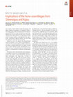 Research paper thumbnail of Implications of the horse assemblages from Shirenzigou and Xigou