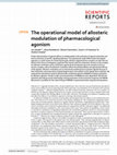 Research paper thumbnail of The operational model of allosteric modulation of pharmacological agonism