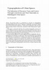 Research paper thumbnail of Wachendorff, Irmi (2020): Typographetics of Urban Spaces. The Indication of Discourse Types and Genres Through Letterforms and Their Materiality in Multilingual Urban Spaces. In: Haralambous, Yannis (Hrsg.): Proceedings of Grapholinguistics in the 21st Century. Brest: Fluxus Editions. S. 361–415.