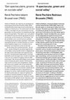 Research paper thumbnail of "A spectacular, green and social valley." René Pechère redraws Brussels (1965)