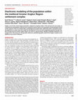 Research paper thumbnail of Diachronic modeling of the population within the medieval Greater Angkor Region settlement complex