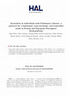 Research paper thumbnail of Dysarthria in individuals with Parkinson's disease: a protocol for a binational, cross-sectional, case-controlled study in French and European Portuguese (FraLusoPark)