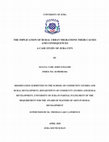 Research paper thumbnail of THE IMPLICATION OF RURAL URBAN MIGRATIONS THEIR CAUSES AND CONSEQUENCES A CASE STUDY OF JUBA CITY