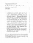 Research paper thumbnail of The Ghost in the House: Women, Race and Domesticity in South Africa, Cambridge Journal of Postcolonial Literary Inquiry, 2014