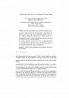 Research paper thumbnail of Deducing Case IDs for Unlabeled Event Logs