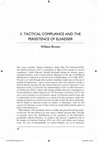 Research paper thumbnail of Tactical Compliance and the Persistence of Elsaesser