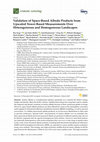 Research paper thumbnail of Validation of Space-Based Albedo Products from Upscaled Tower-Based Measurements Over Heterogeneous and Homogeneous Landscapes