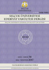 (PDF) Selçuk Üniversitesi Edebiyat Fakültesi Dergisi Sayı: 38