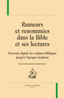 Research paper thumbnail of 2021, « Écrit et renommée dans les textes bibliques », Rumeurs et renommées dans la Bible et ses lectures, J. Roux (dir.), Paris : H. Champion (Bibliothèque des religions du monde), p. 233-256.