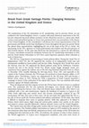 Research paper thumbnail of Brexit from Greek Vantage Points: Changing Histories in the United Kingdom and Greece