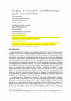 Research paper thumbnail of Laughing at "normality": Gerd Brantenberg's Egalias døtre in translation