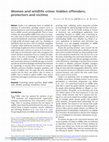 Research paper thumbnail of Women and wildlife crime: hidden offenders, protectors and victims