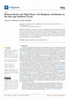 Research paper thumbnail of Between Rocks and 'High Places': On Religious Architecture in the Iron Age Southern Levant