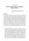 Research paper thumbnail of Miklós Takács Noch einmal zur Frage der südlichen Megale Moravia. In: Goßmähren und seine Nachbarn. Hrsg.: Stefan Albrecht.  Forschungen zu Geschichte und Kultur der böhmischen Länder 5. 2021