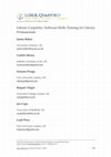 Research paper thumbnail of Library Carpentry: Software Skills Training for Library Professionals