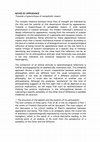 Research paper thumbnail of Moved by Apparances. Towards a hypercritique of xenophobic reason (summary)