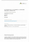 Research paper thumbnail of Du consensus de la catastrophe à la surenchère médiatique ? Introduction