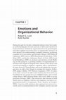 PDF) Emotion in organizations: A neglected topic in I/O psychology