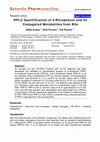 Research paper thumbnail of HPLC quantification of 4-nitrophenol and its conjugated metabolites from bile