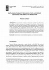 Research paper thumbnail of Explaining Turnout Decline in Post-Communist Countries: The Impact of Migration