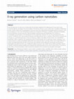 PDF) Carbon Nanotube and Related Field Emitters