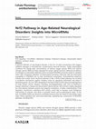 Research paper thumbnail of Nrf2 Pathway in Age-Related Neurological Disorders: Insights into MicroRNAs